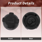 Coolant Cap for Volkswagen Cabriolet (1985–1993) No. 99610644700 Black