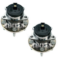 2X Rear Timken Wheel Bearing Hub Kit for Ford Edge Lincoln MKX (2009–2010)