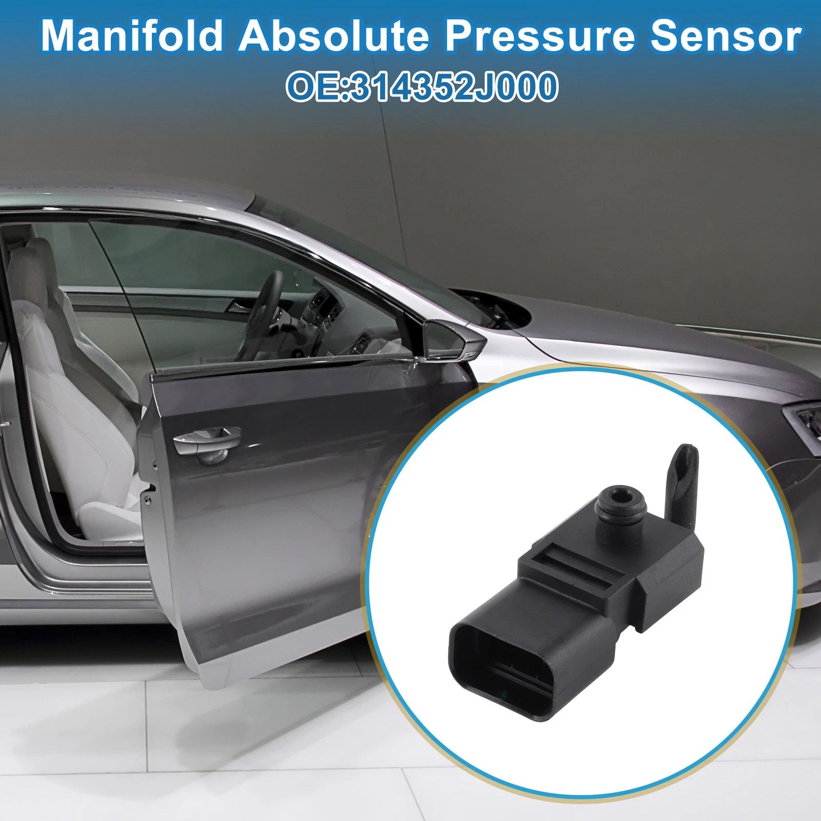 Manifold Absolute Pressure Sensor 314352J000 for Hyundai Tucson (2010–2015)