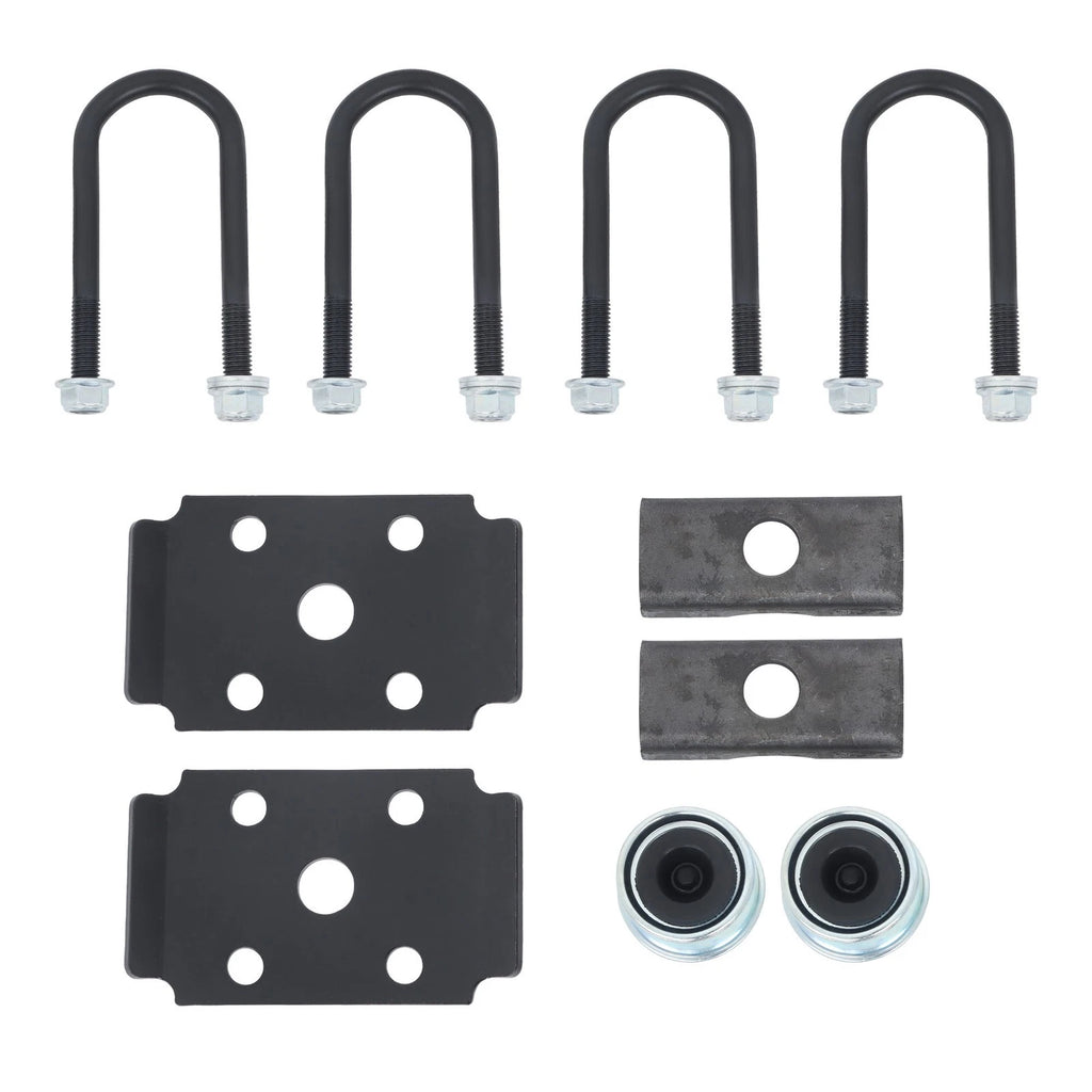 2000lbs Trailer Axle with U-Bolt Kit for 4 Lug Trailers (Year Range)