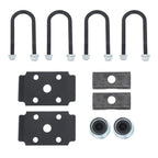 2000lbs Trailer Axle with U-Bolt Kit for 4 Lug Trailers (Year Range)