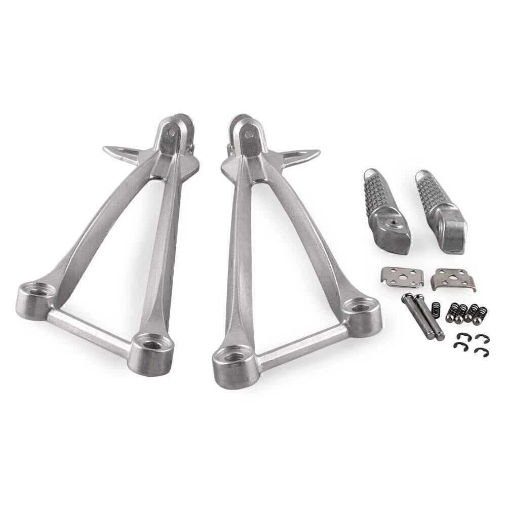Footpeg Footrest Brackets for Kawasaki Ninja ZX6R (2009–2011) ZX10R (2008–2010)