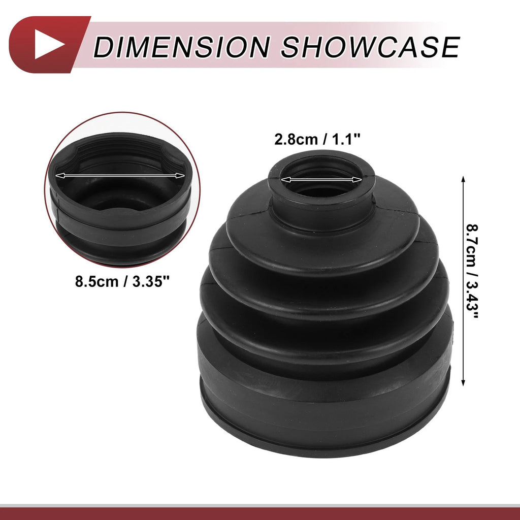 Inner CV Joint Boot Kit w/ Clamps for Nissan Pathfinder (2013–2020)