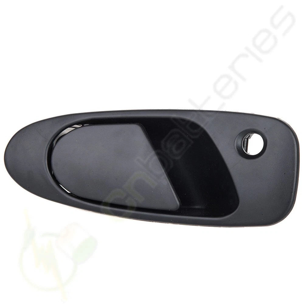 Pair of Black Exterior Door Handles for Honda Civic (1992–1995)