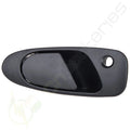 Pair of Black Exterior Door Handles for Honda Civic (1992–1995)
