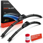 2X Front Windshield Wiper Blades for Honda Civic (2002–2005)
