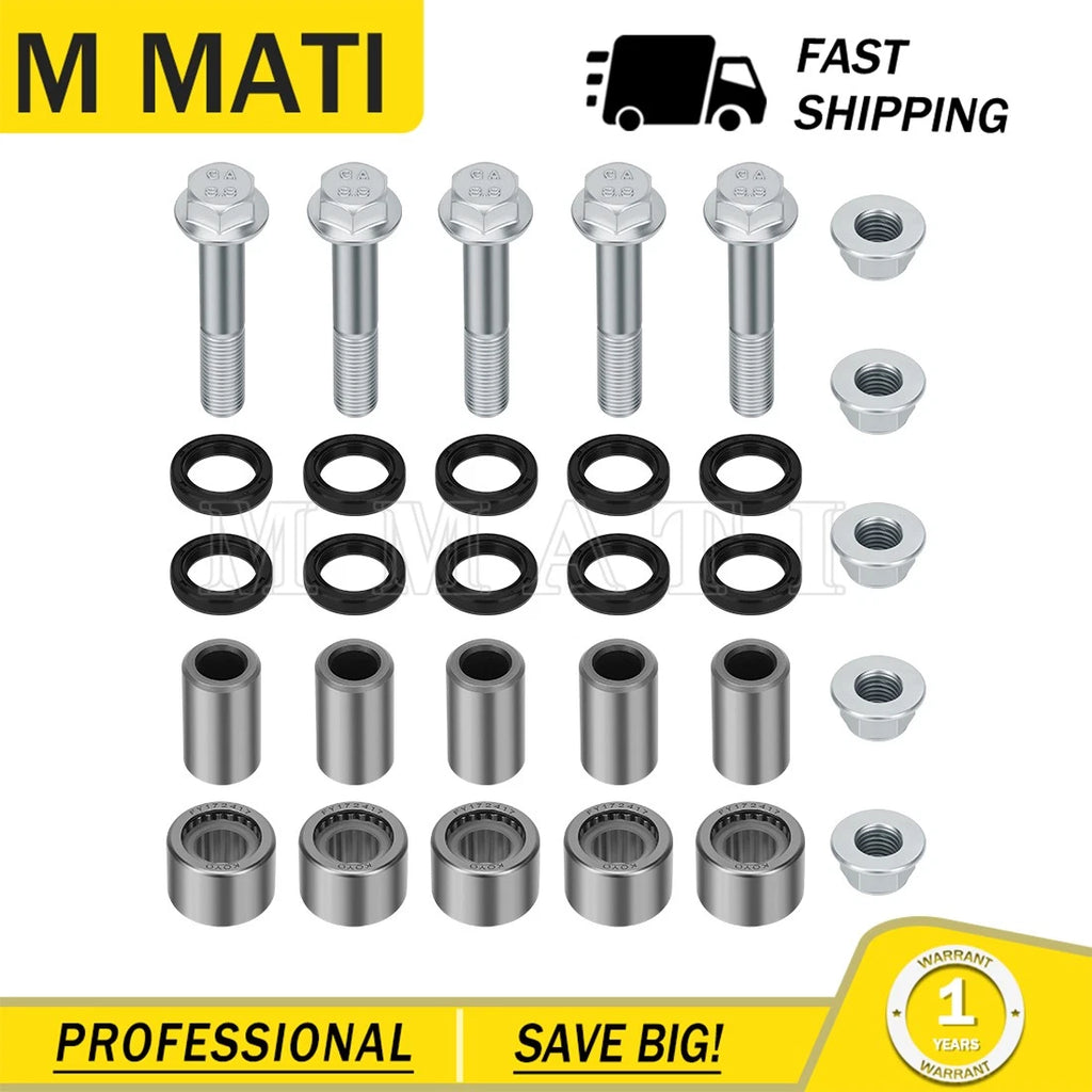 Swing Arm Linkage Bearing Kit & Bolt for Honda Sportrax TRX400X TRX400EX (2004–2009)