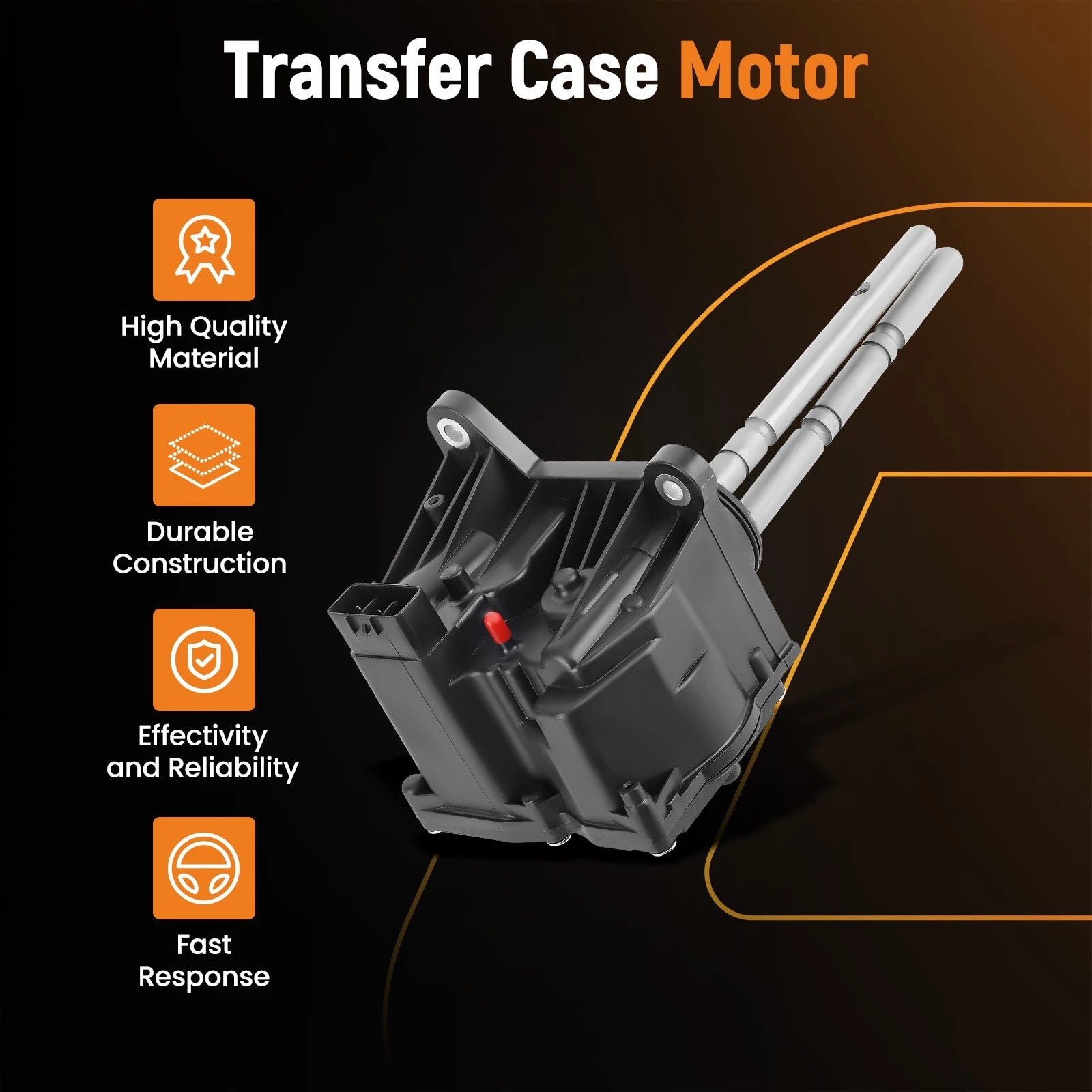 Front Transfer Case Actuator for Toyota Sequoia 4Runner (2003–2009)