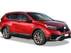 Set of 2 Polished 6" Side Step Bars for Honda CR-V (2017-2022)