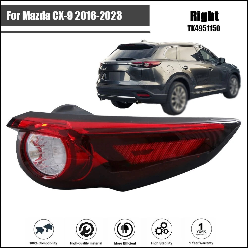 LED Tail Light Assembly for Mazda CX-9 (2016–2023) Right Side