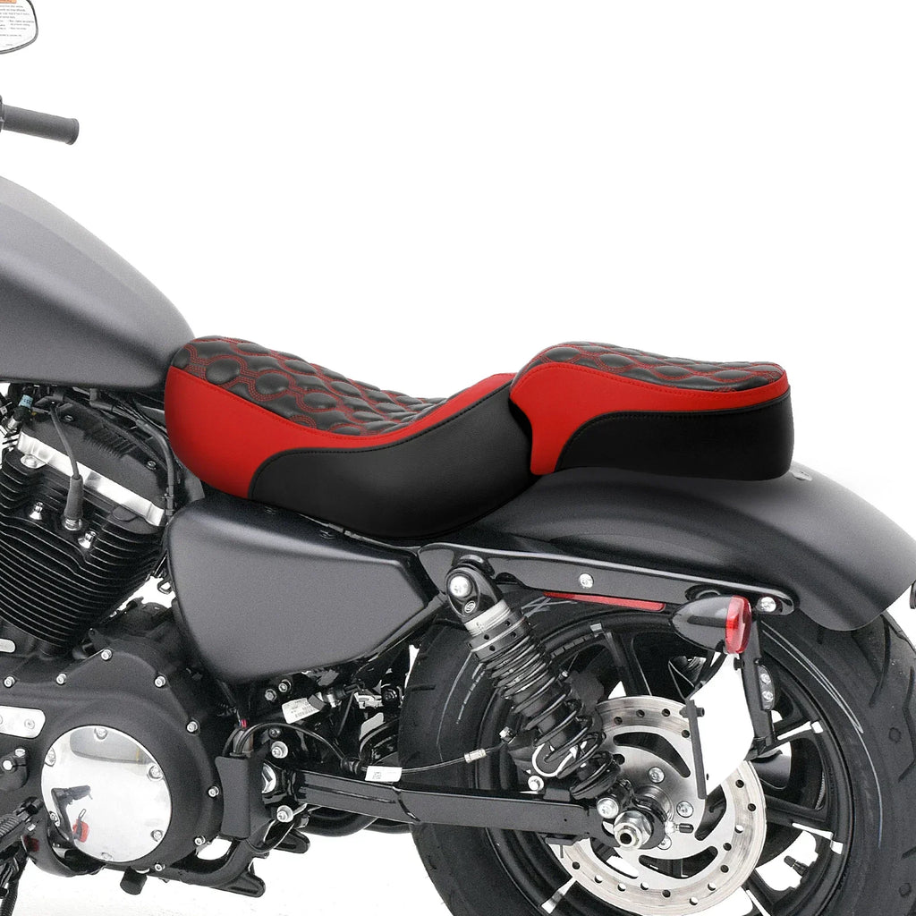 Rider & Passenger Seats for Harley Sportster Iron 883 XL883N (2016-2022)