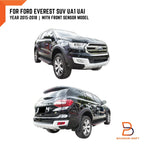 4" Matte Black Fender Flares for Ford Everest SUV (2015-2018)