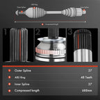 Front Driver Side CV Axle for Kia Rondo (2007-2011)