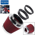 3" 3.5" 4" High Flow Inlet Dry Air Filter for Cold Air Intake