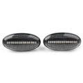 LED Dynamic Side Marker Sequential Blinker Amber Lights for Mazda 2 3 5 MPV
