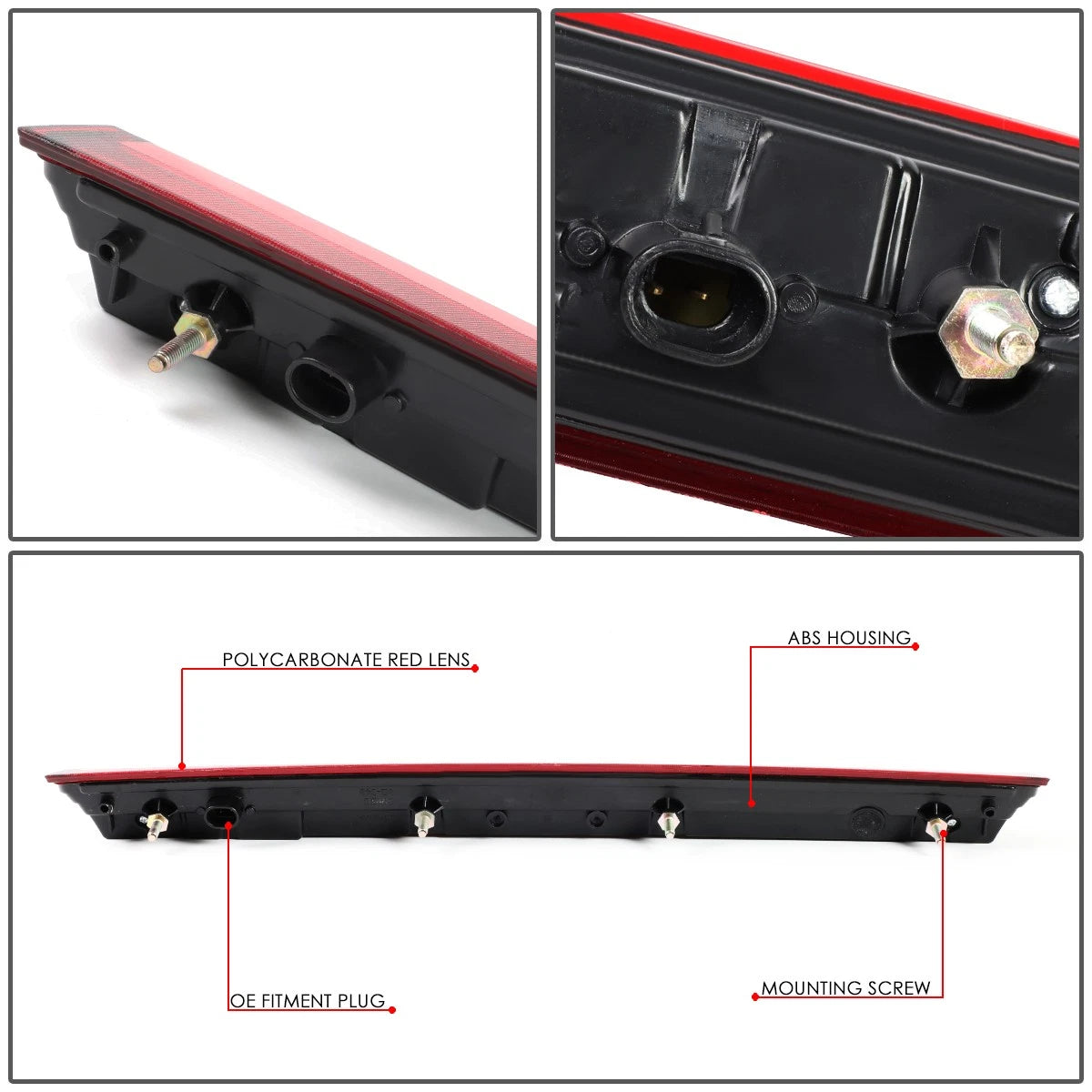 3D LED Bar Tail Brake Light for Chevy Suburban Tahoe (2015–2020)