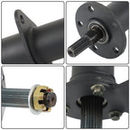 40 Inch Rear Axle Kit with 4 Stud Hub for 7 Inch & 8 Inch Wheels