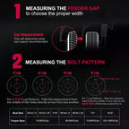 2X 2 Inch Wheel Spacers for Jeep Wrangler Liberty Cherokee