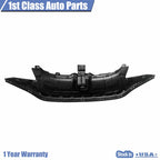 Front Chrome & Glossy Black Bumper Grille for Honda Fit (2015-2017)
