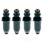 Set of 4 Fuel Injectors for Toyota Corolla (1998–1999)