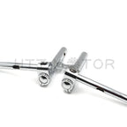 8" Rise Adjustable Clip Splitter Handlebar for Harley Dyna FXR Sportster