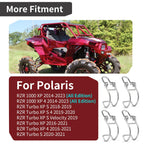 4x Air box Filter Clip for Polaris RZR Turbo 1000 XP 4 S (2014–2023)
