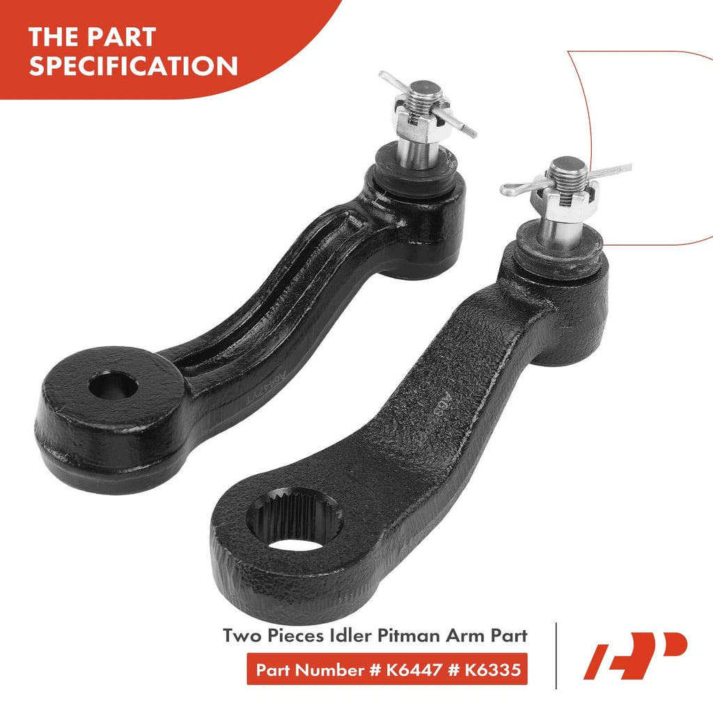 10x Tie Rod Ball Joint & Pitman Arm for Chevy Tahoe GMC Yukon (2000â2006)