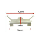 10 x Plastic Roof Weatherstrip Clips for Hyundai Elantra (2011-2016)