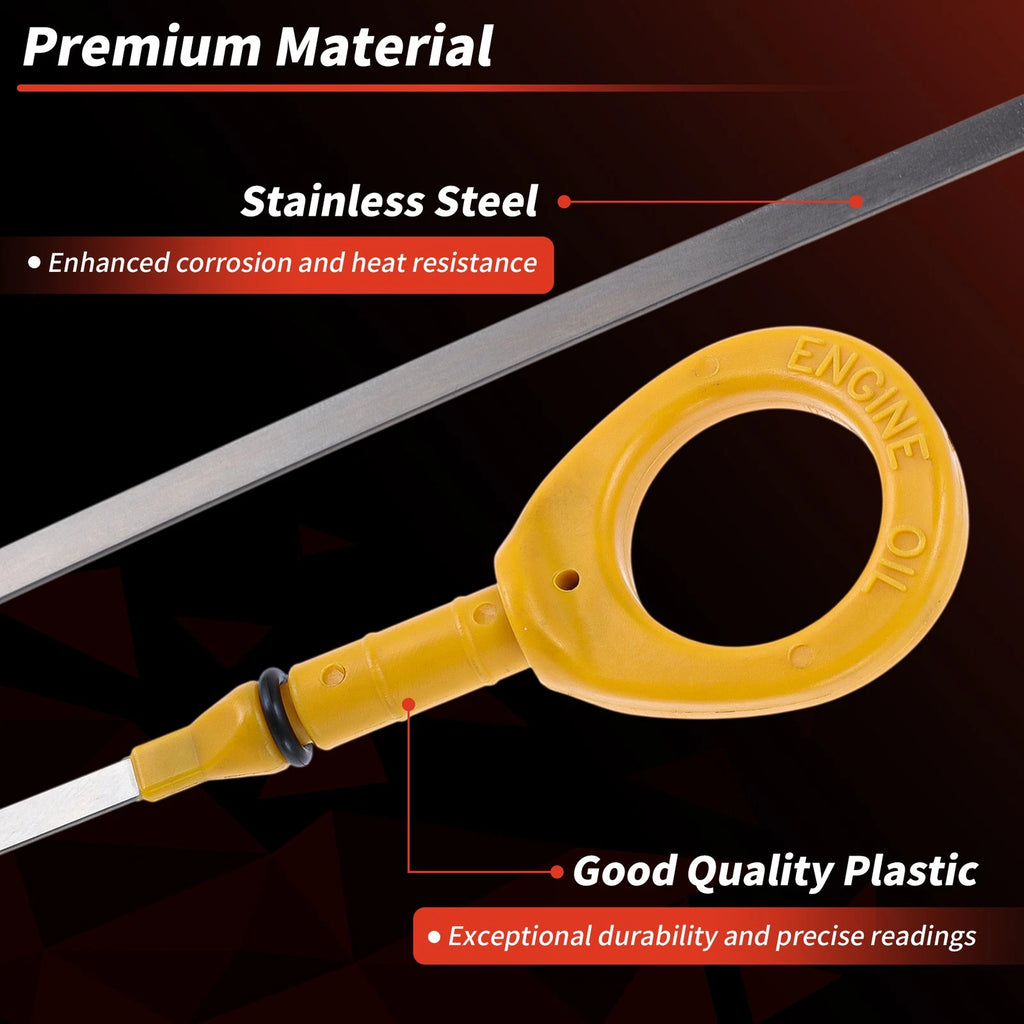 Oil Dipstick No. 1530120021 for Toyota Camry (2002–2011) Yellow