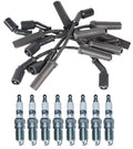 Ignition Wire Set & 8 ACDelco Rapidfire Spark Plugs for Hummer GMC V8 (2003–2010)