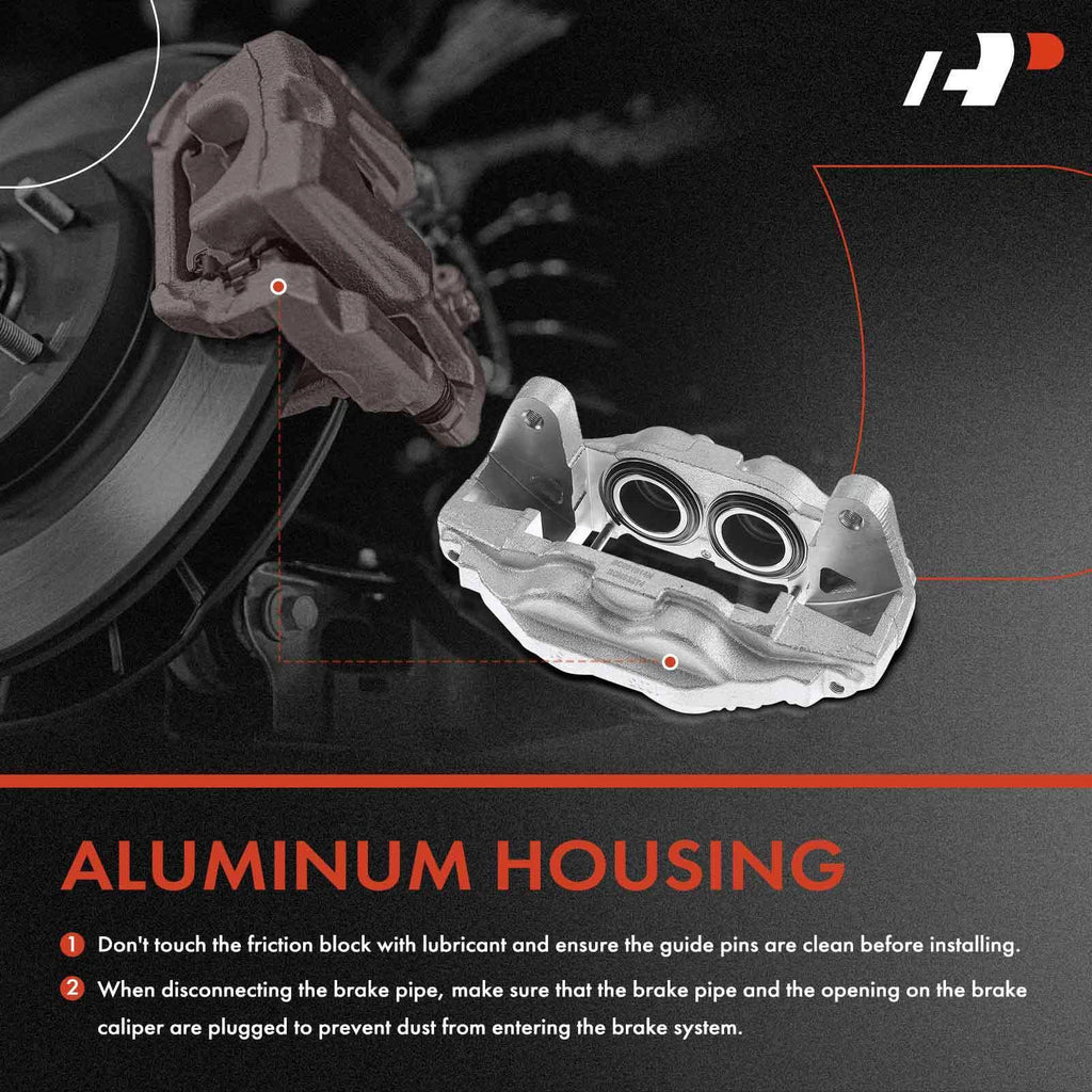 Ceramic Brake Pad and Caliper for Toyota Tundra Sequoia (2014–2021)