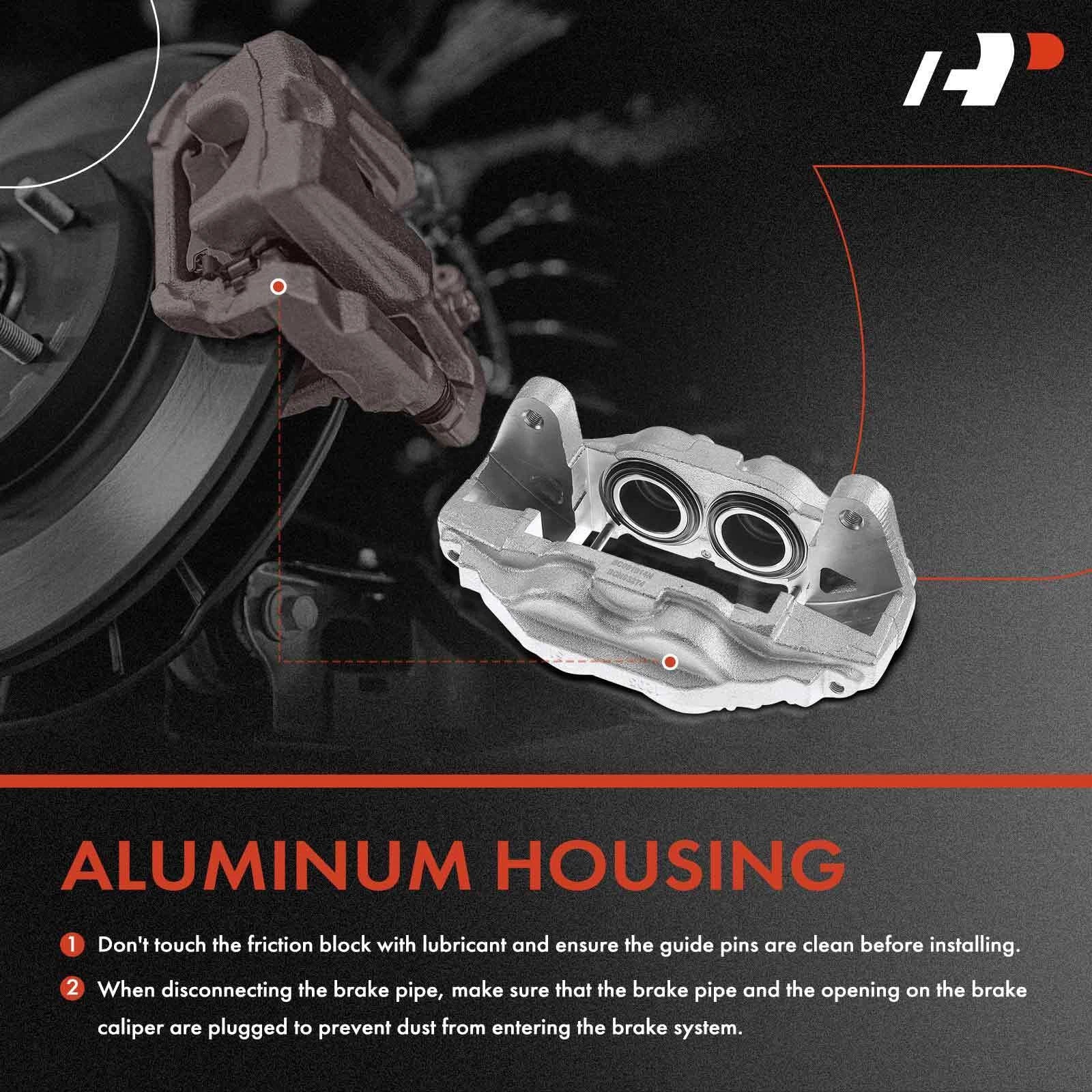 Ceramic Brake Pad and Caliper for Toyota Tundra Sequoia (2014–2021)