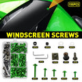 155pcs Fairing Bolts Kit for Honda CBR600RR CBR1000RR (2003–2023) M5 M6 Green