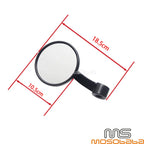 Handlebar End Rear View Mirrors for Harley, Yamaha, Honda, Suzuki, Ducati, Kawasaki