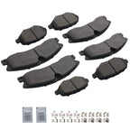 8pcs Brake Pads Set for Ford Police Interceptor Sedan/Utility (2013–2019)