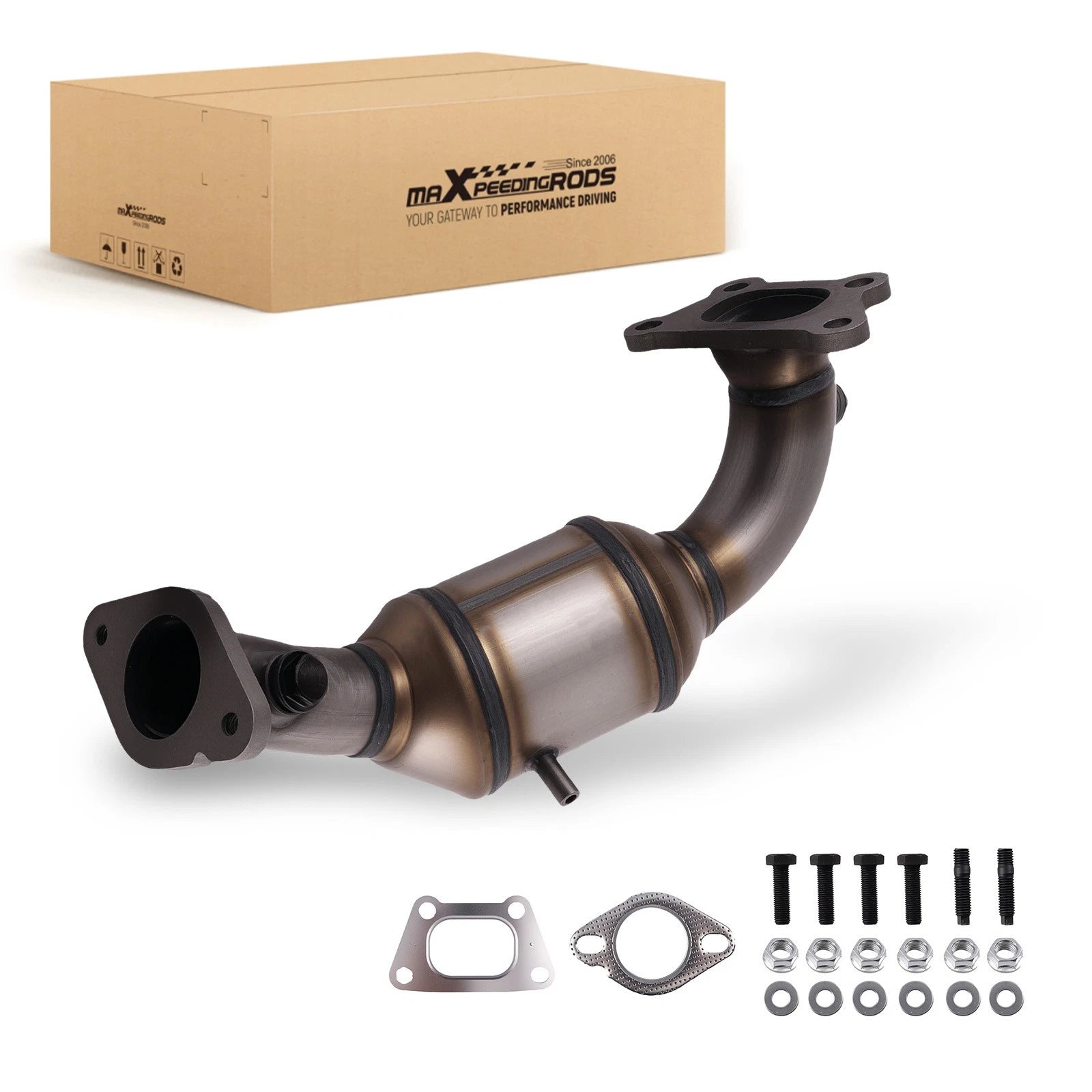 Left Catalytic Converter for Chevrolet Traverse Buick Enclave (2018-2021)