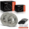 Front Disc Brake Rotors & Ceramic Pads for Nissan Altima (2013–2023)