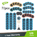 71PCS 2" Roll Lock Sanding Discs Set for Die Grinder (Universal)