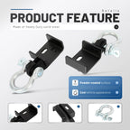 Demon Tow Hook Bracket D-ring Shackle for Toyota Tacoma (2009–2023)