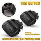 Set of 2 Leather Seat Covers for GMC Sierra 1500 2500HD 3500HD (2015–2019)