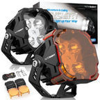 2X 3 Inch LED Pods Work Light Cubes for Off-Road SUV Truck (2010–2023)