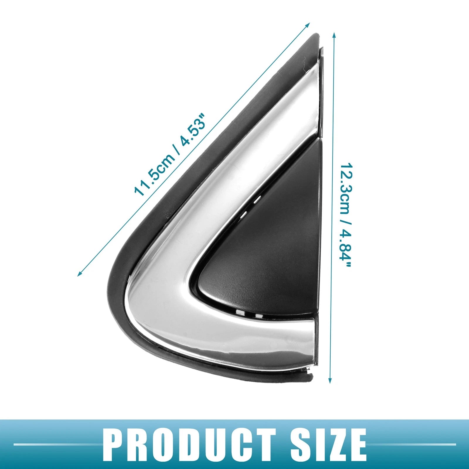 Set of 2 Door Mirror Corner Fender Covers for Honda CR-V (2017–2019)