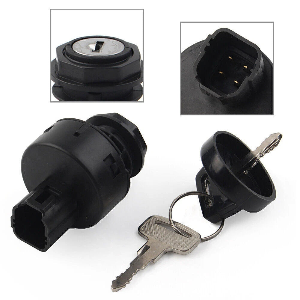 Key Ignition Switch for Yamaha Rhino 450 YXR450 (2006–2009), 660 YXR660 (2004–2007)