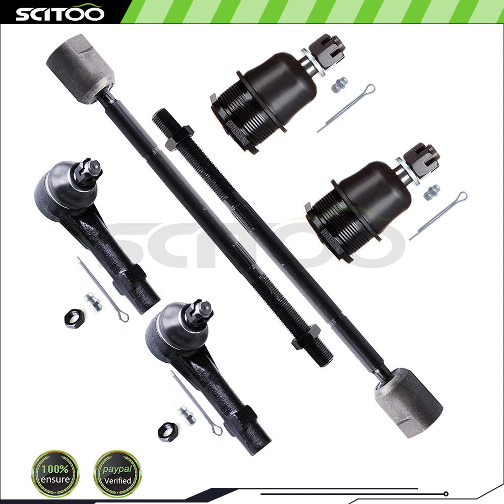 Front Upper Tie Rod End Ball Joint Suspension Kit for Dodge Dakota (1991–1996)