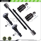 Front Upper Tie Rod End Ball Joint Suspension Kit for Dodge Dakota (1991–1996)