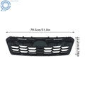 Chrome & Gloss Black Front Grille Assembly for Subaru Crosstrek (2018–2020)