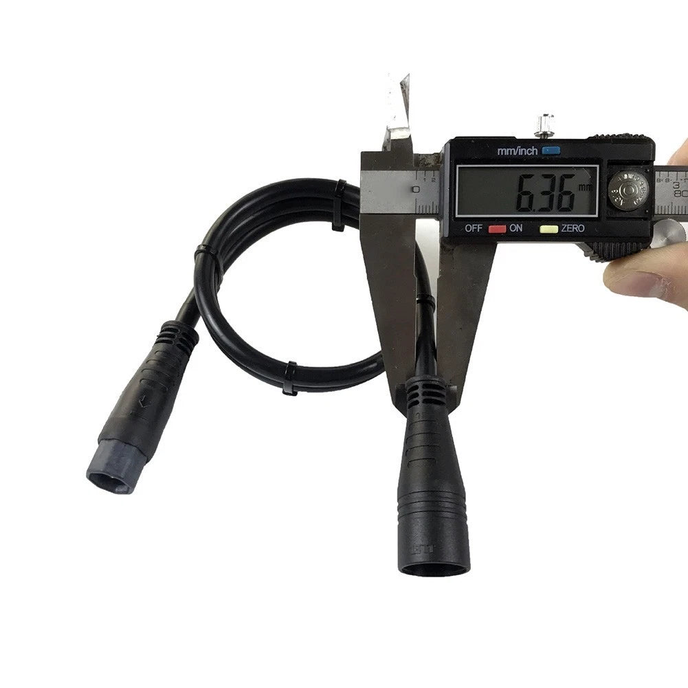 Waterproof Extension Cable for Ebike Motor 1000W 3 Pin 60cm