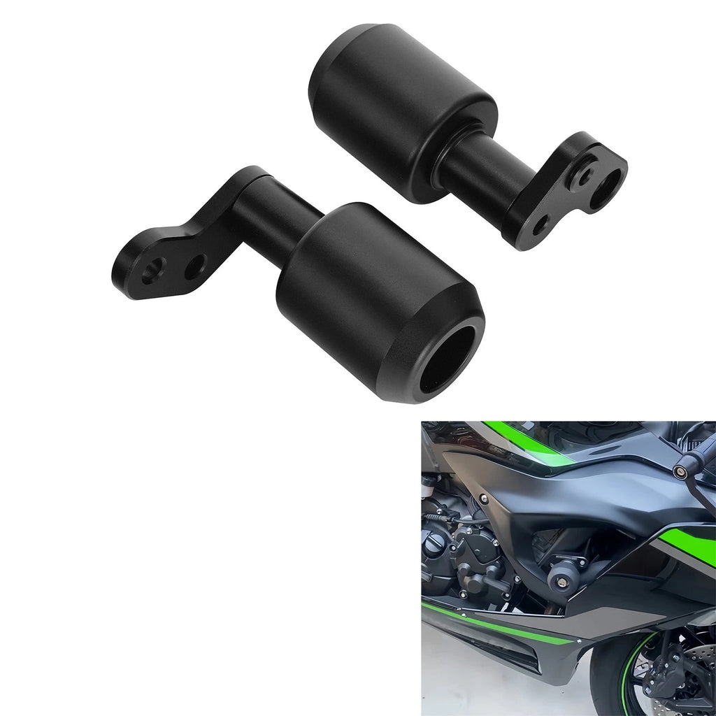Frame Sliders Crash Protector for Kawasaki Ninja ZX6R ZX636 (2024–2025) Black