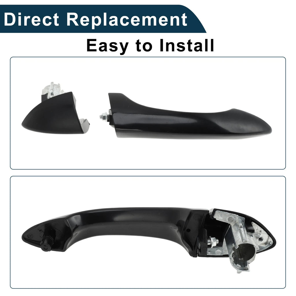 Front Right Exterior Door Handle for BMW X5 E53 (2000–2006) No. 51218257738 Black