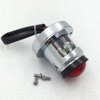 Chrome License Bracket & Tail Light for Harley Touring (2014–2023)